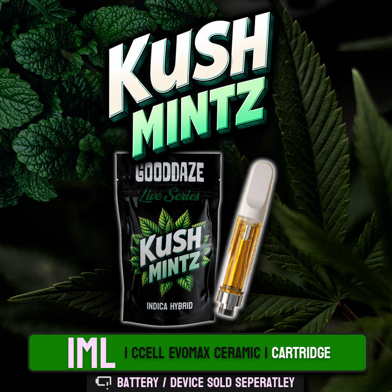 Kush Mintz 1ml Cartridge - GoodDaze