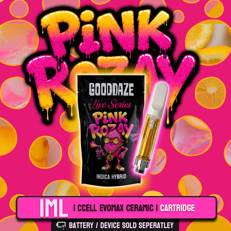 Pink Rozay 1ml Cartridge - GoodDaze
